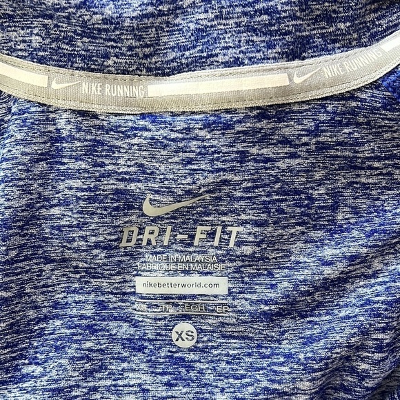 Nike Element Dri-Fit Half Zip Running Pullover Blue Size XS - Picture 5 of 13